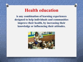 Pediatric health education