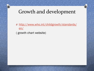 Pediatric health education