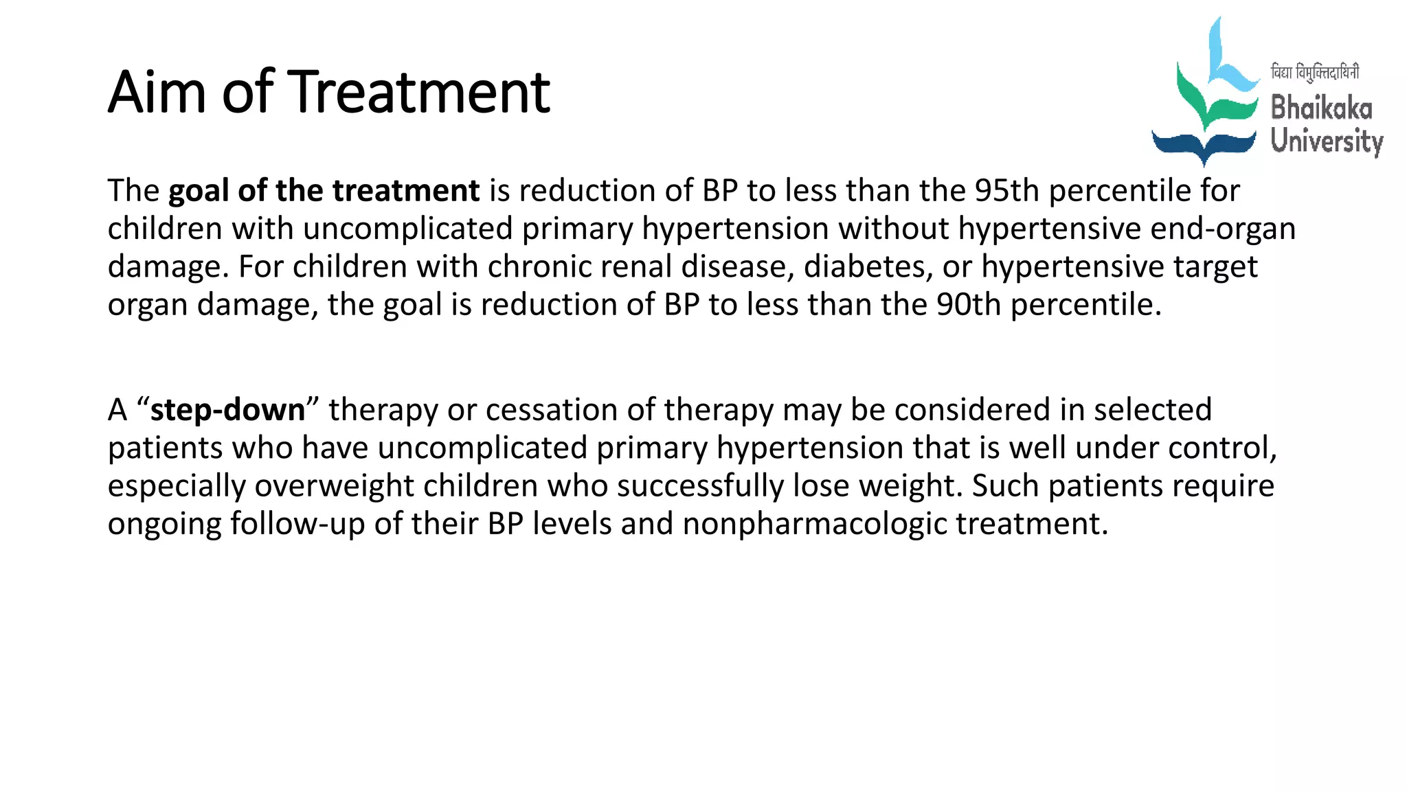 Pediatric hypertension ug PPT