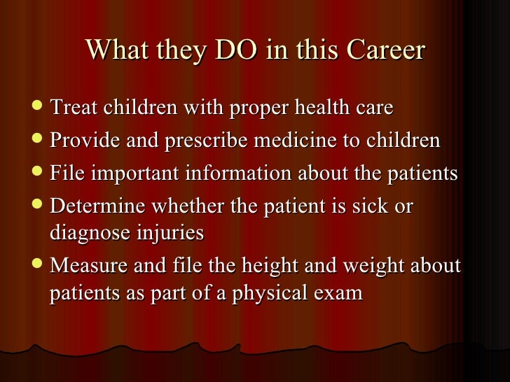 pediatrician