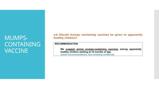 PEDIATRIC IMMUNIZATION VACCINATION PHILS | PPTX