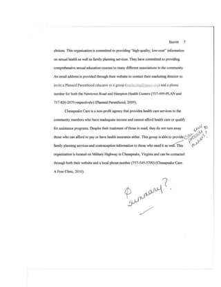 Pediatric issues paper