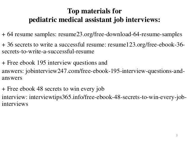 pediatric medical assistant resume sample pdf ebook free pediatric medical assistant resume