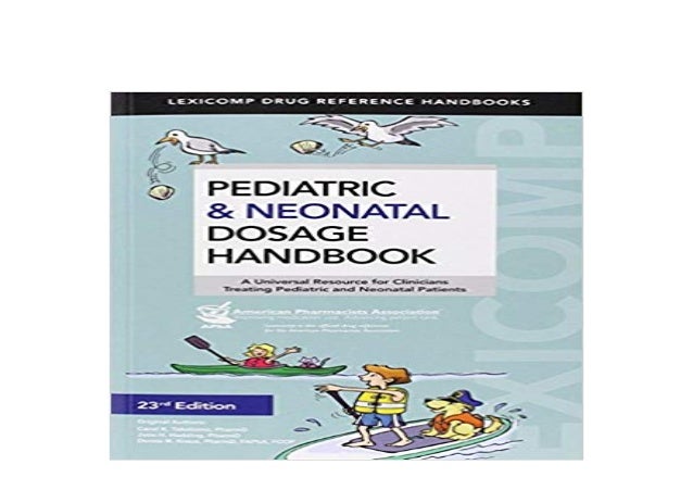 pediatric & neonatal dosage handbook