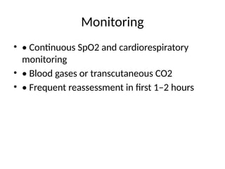 Pediatric non invasive ventilation in children | PPTX