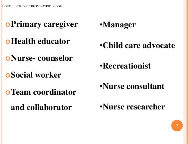 Pediatric nursing...ppt unit i