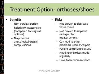 Think about it
• Even if our foot is slightly “out of
  alignment” the years of standing,
  walking and running are going ...