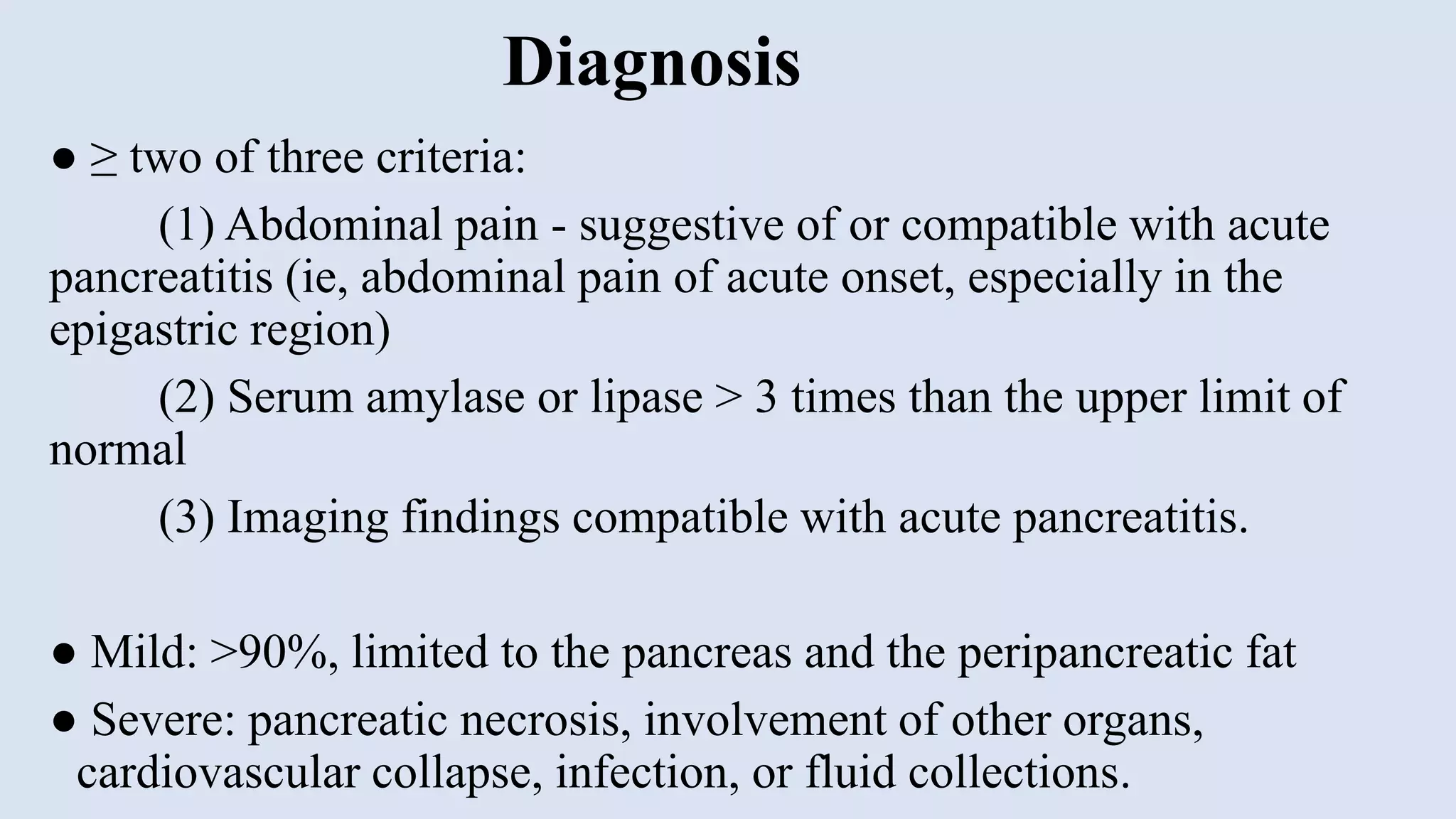 Pediatric Pancreatitis - Rivin | PPTX