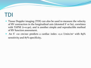 Measuring Tdi Pediatric pulmonary hypertension | PPTX