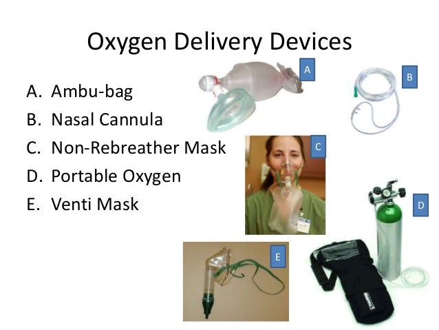 oxygen delivery devices