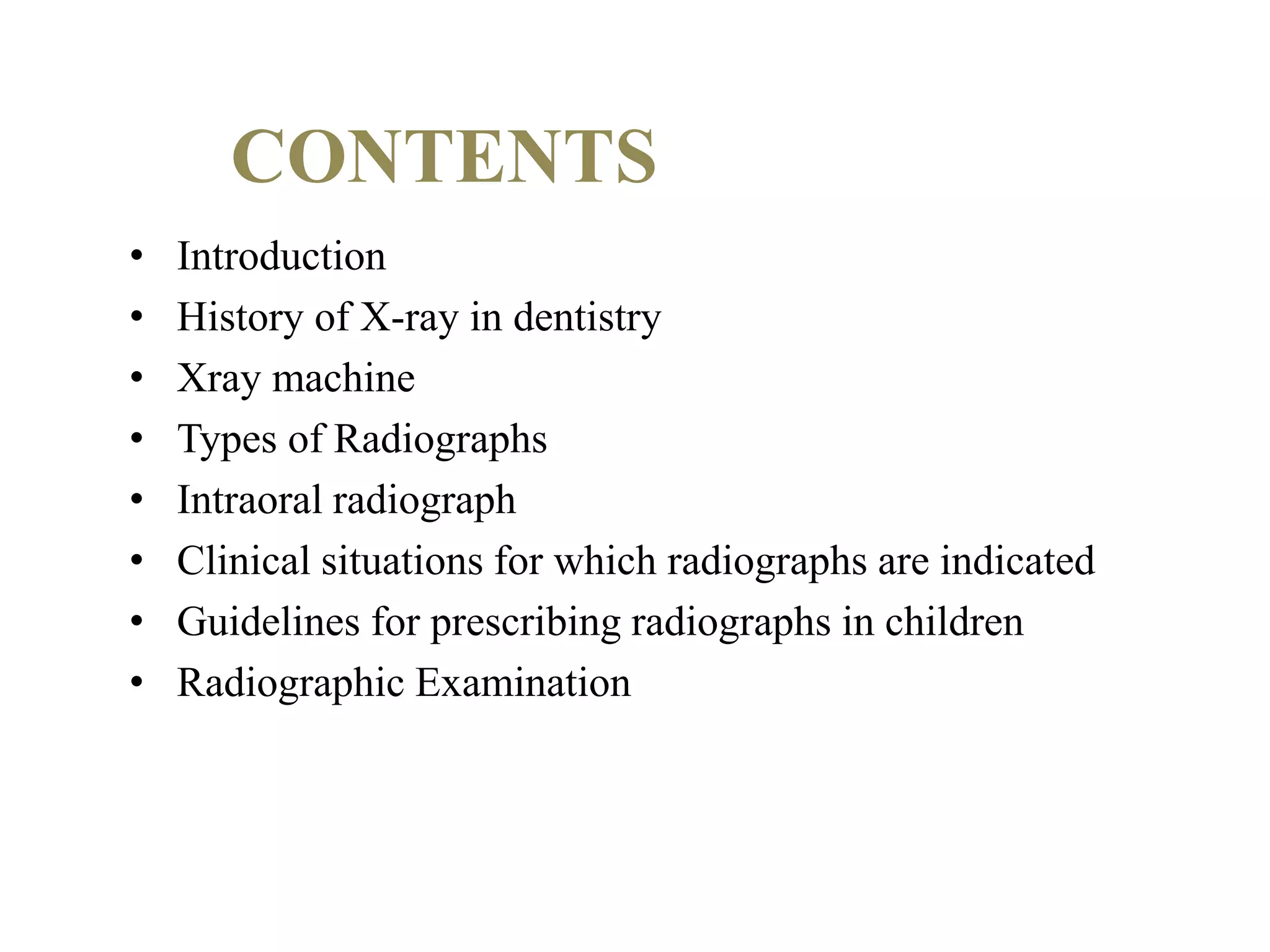 Radiology in Pediatric Dentistry | PPTX