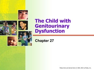The Child with  Genitourinary Dysfunction Chapter 27 