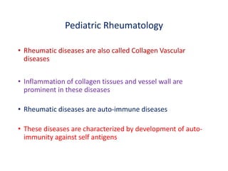 Pediatric rheumatology 2021 | PDF