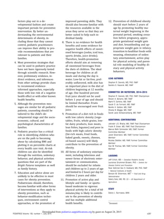 THE ROLE OF PEDIATRICIAN IN PRIMARY PREVENTION OF OBISITY | PDF