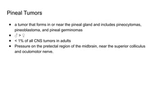 Pediatrics Brain Tumors . Presentation pptx | PPTX