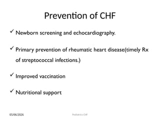 Comprehensive Overview of Pediatric Congestive Heart Failure ...