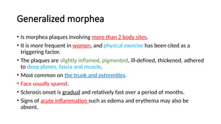 Morphia Signs Pediatric scleroderma how to diagnosis .pptx