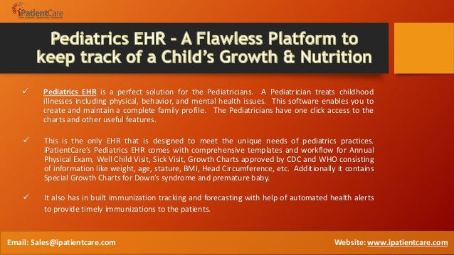 pediatrics ehr a flawless platform to keep track of a childs growt well child exam templates