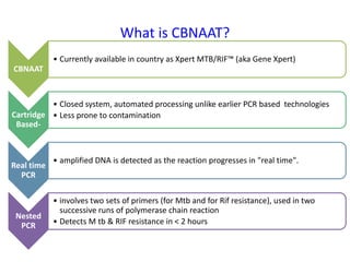 Cbnaat Form.pdf Pediatric tuberculosis | PPTX