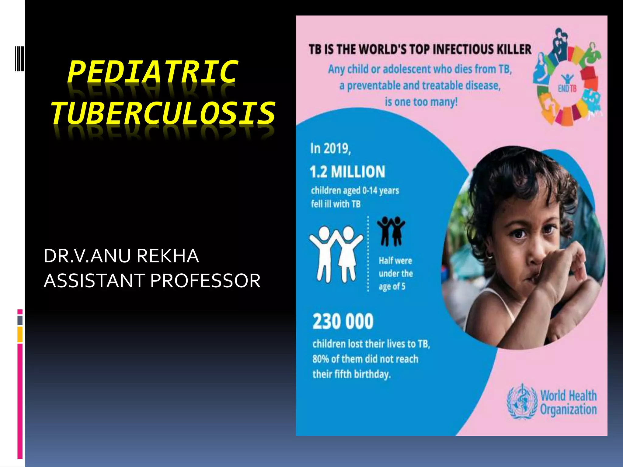 Pediatric tuberculosis dr. anu | PPTX