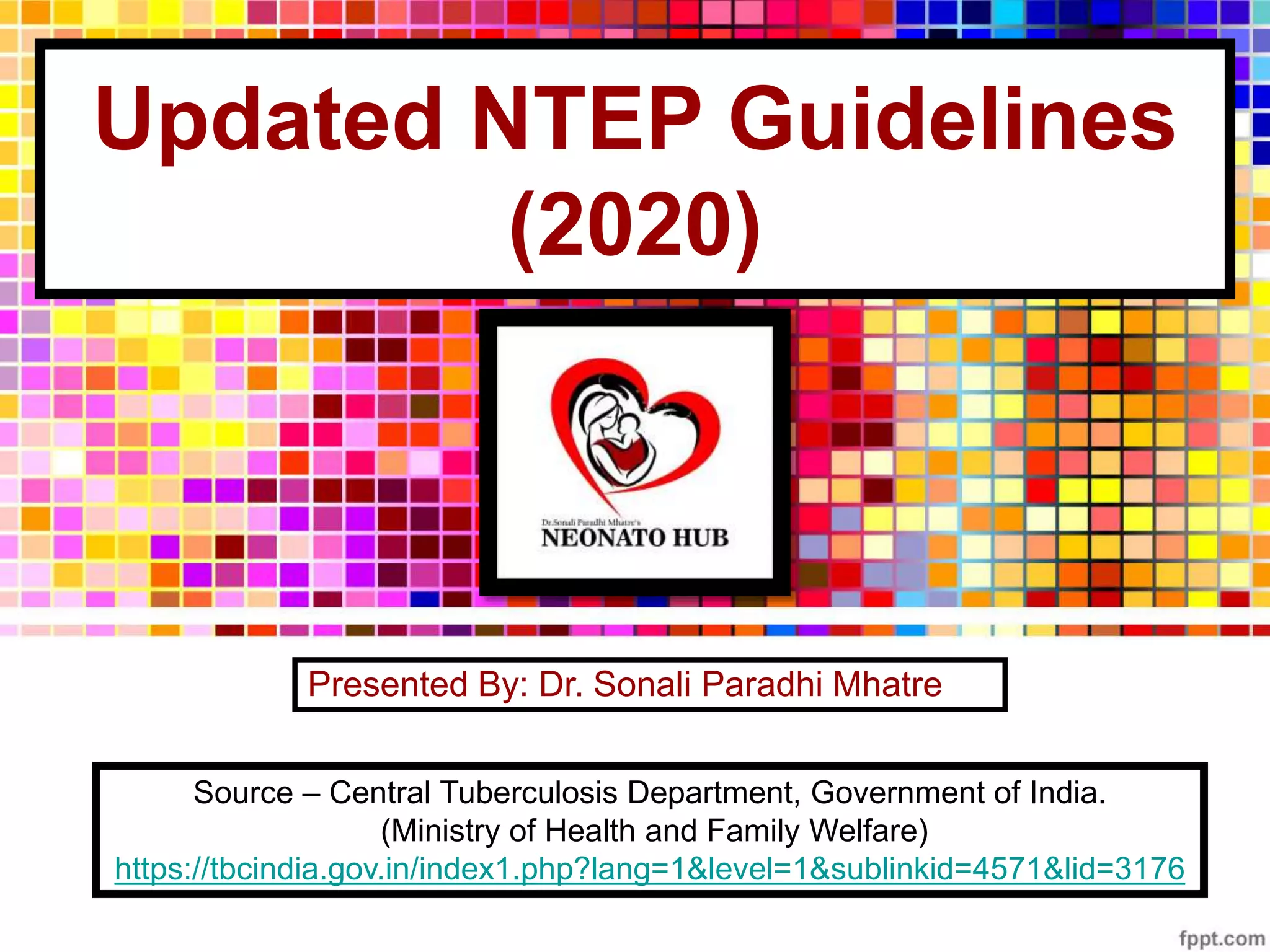 PEDIATRIC TUBERCULOSIS GUIDELINES 2021 visual data 6