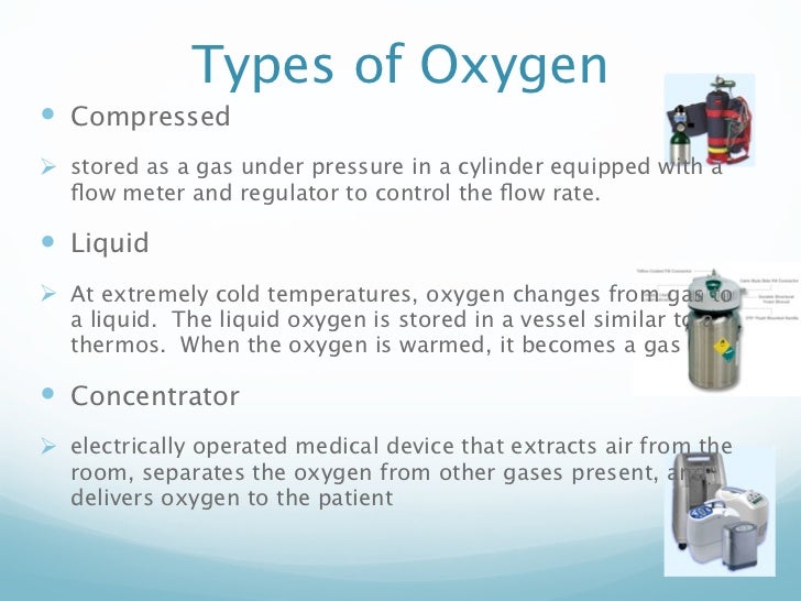 Pediatric oxygen