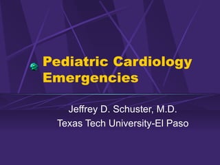 Pediatric Cardiology Emergencies Ppt Pediatric Cardiology Emergencies Ppt