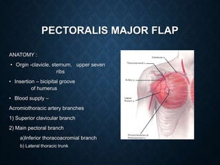Pedicled flaps in head and neck surgery | PPTX