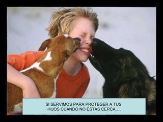 SI SERVIMOS PARA PROTEGER A TUS
 HIJOS CUANDO NO ESTÁS CERCA….
 