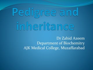 Dr Zahid Azeem
Department of Biochemitry
AJK Medical College, Muzaffarabad
 