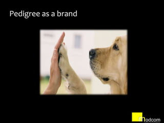 Pedigree as a brand