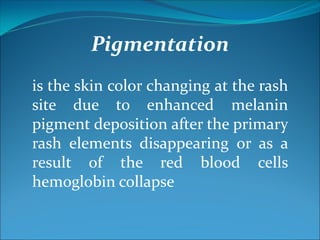 Deposition Rash infectious diseases in children | PDF