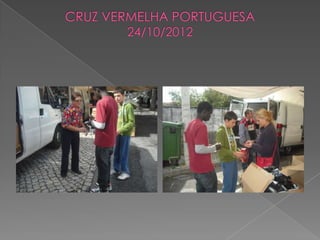Peditório cruz vermelha