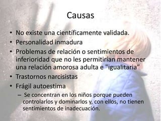 Pedofilia