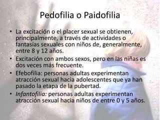 Pedofilia