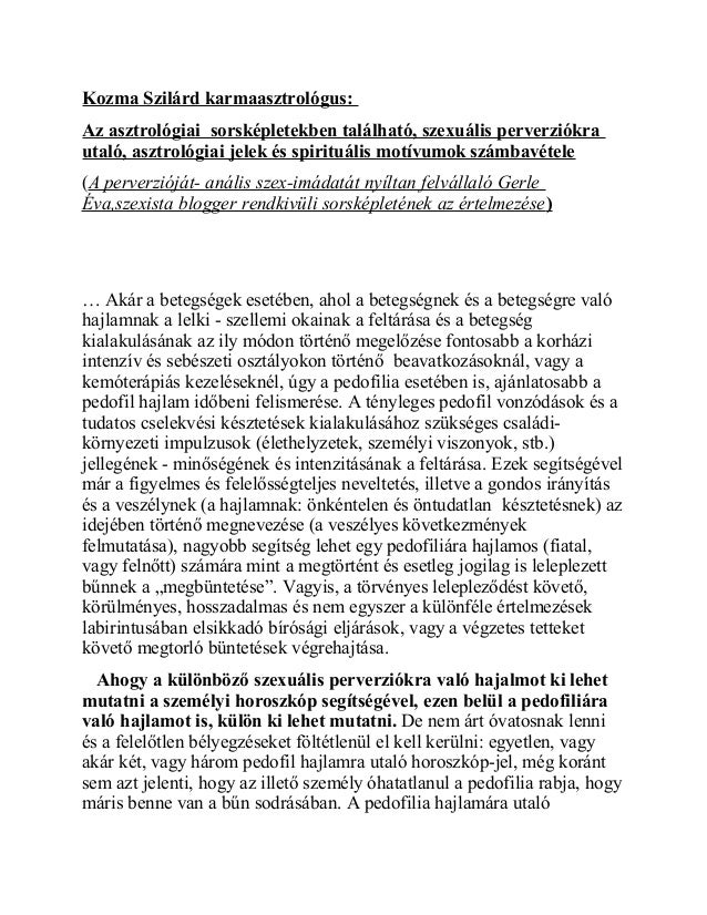 anális szex jelek
