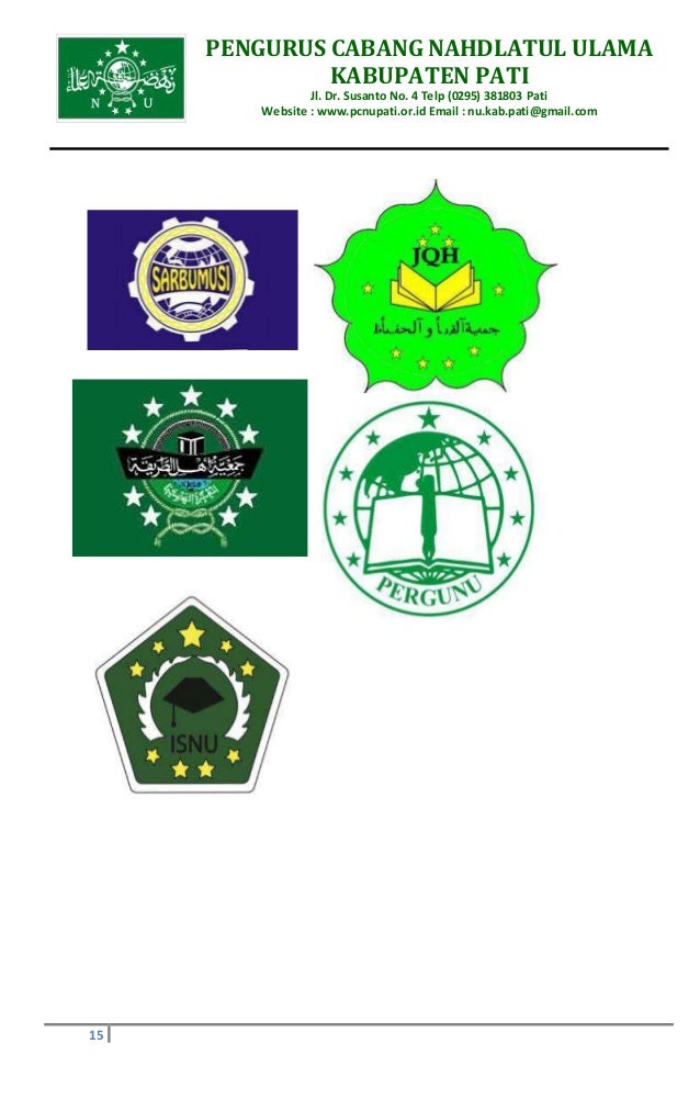 Pedoman Administrasi Organisasi NU Hasil Konbes th. 2012