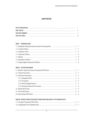 Pedoman penyusunan RDTR Kota | PDF