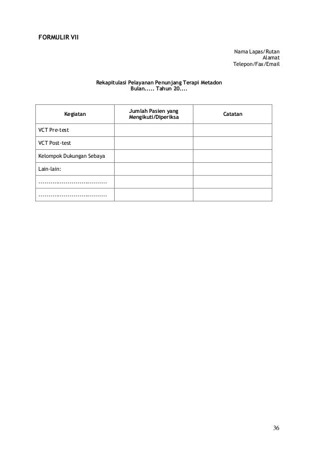 formulir hiv Juknis PTRM Penjara Pedoman HIV: di formulir hiv Juknis PTRM Penjara Pedoman HIV: di