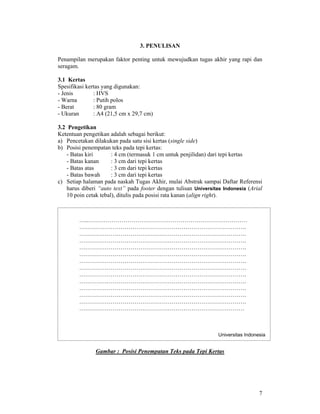 Pedoman Ta Ui  Sk Rektor 2008