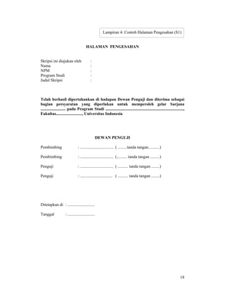 Pedoman Ta Ui  Sk Rektor 2008