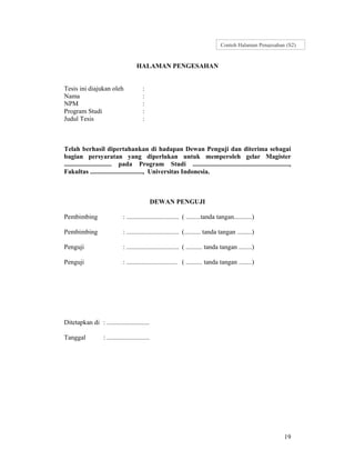 Pedoman Ta Ui  Sk Rektor 2008