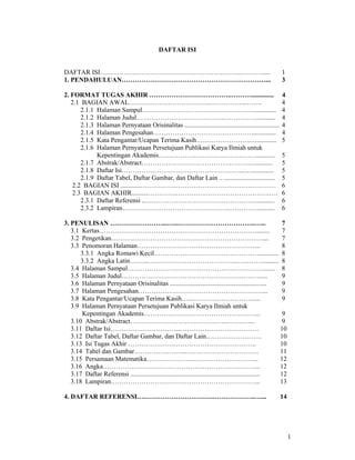 Pedoman Ta Ui  Sk Rektor 2008