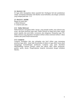 Pedoman Ta Ui  Sk Rektor 2008