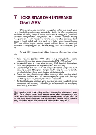 Pedoman Pengobatan ARV 2011