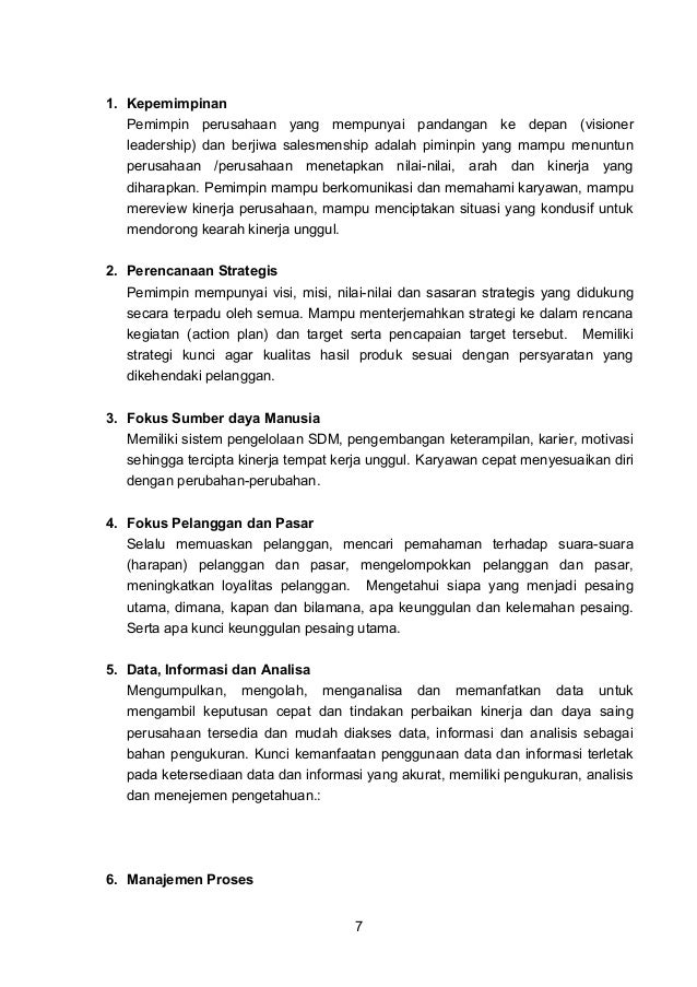 Pedoman audit kinerja ukm (kuesioner)