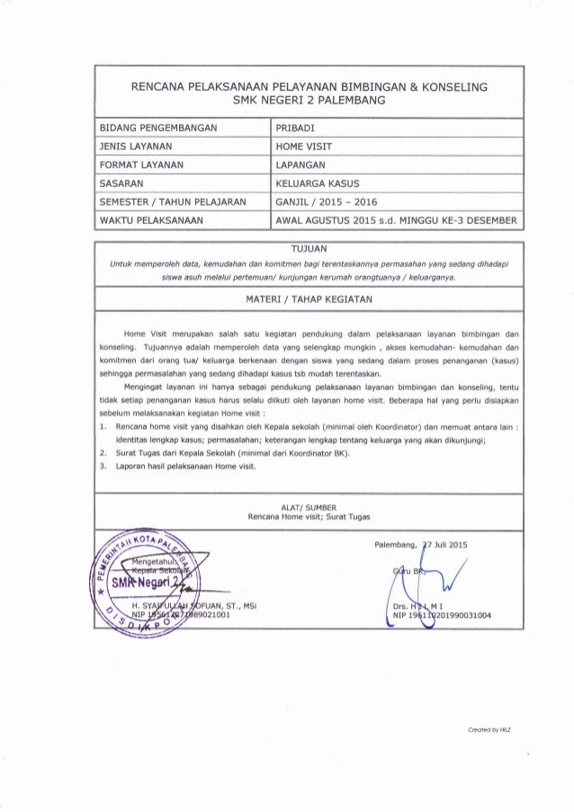 30+ Contoh Laporan Kegiatan Home Visit Background