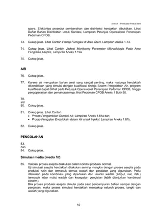 pedoman cpob | PDF