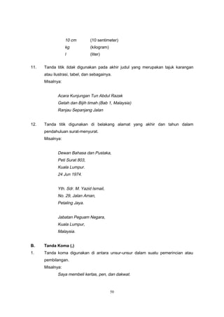 Pedoman Ejaan DBP | PDF