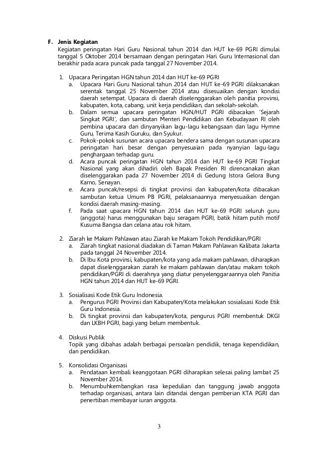 Proposal kegiatan hari guru